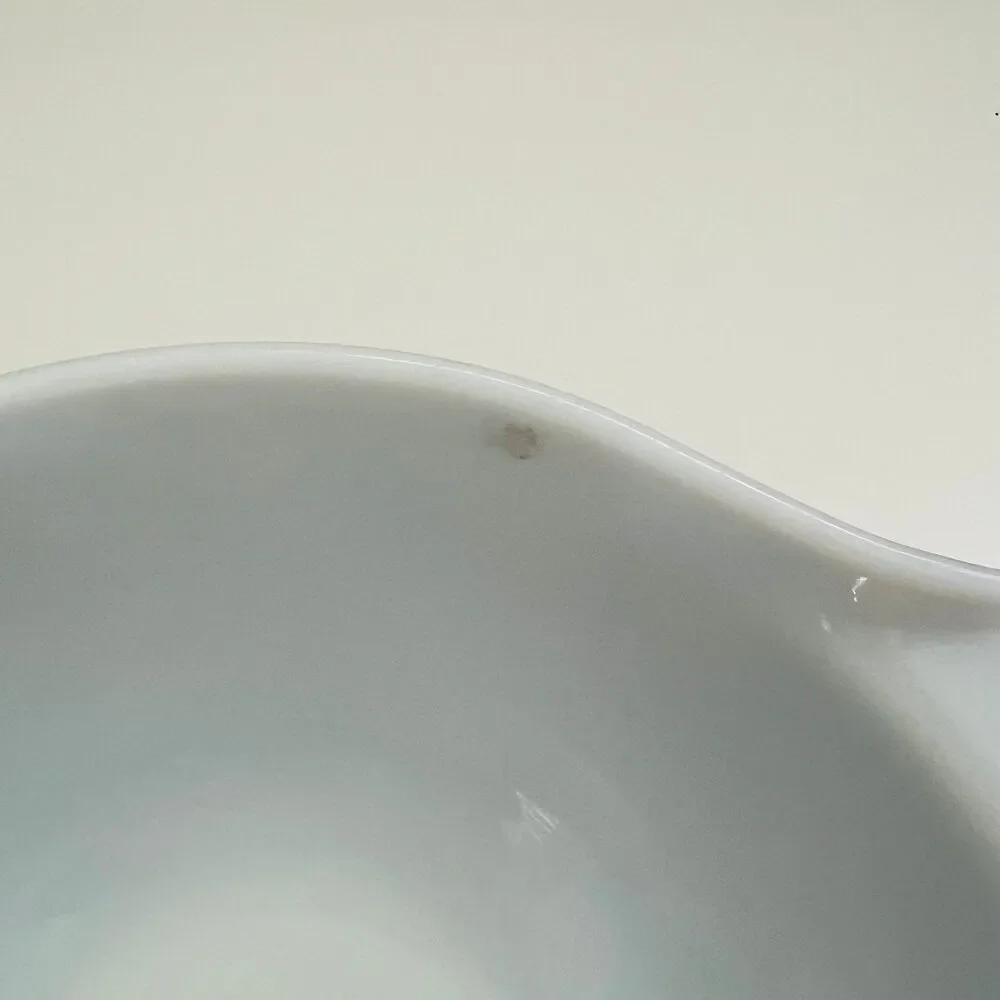 PYREX Brown White Woodland 442 Cinderella Mixing Bowl 1.5 Qt